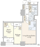 三田ガーデンヒルズ EAST HILL 5階 間取り図