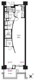 ブリリアイスト三軒茶屋アイビーテラス i324 間取り図