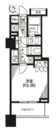 シティタワー横濱 3階 間取り図
