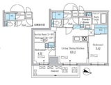 パークアクシス板橋本町ステーションゲート 701 間取り図