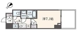 フェルテ中野 505 間取り図