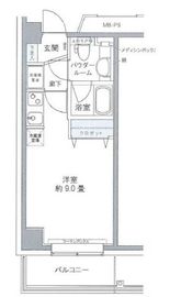 プライムアーバン豊洲 305 間取り図