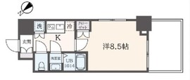 フェルテ中野 401 間取り図