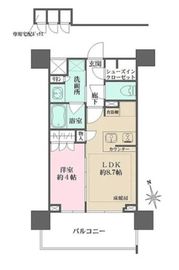 ザ・パークハウス富岡門前仲町 5階 間取り図