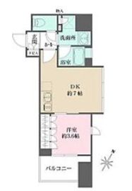 ミュプレ表参道 203 間取り図