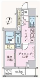 ARKMARK方南町sta. (アークマーク方南町sta.) 202 間取り図