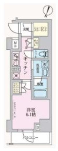 ARKMARK方南町sta. (アークマーク方南町sta.) 601 間取り図