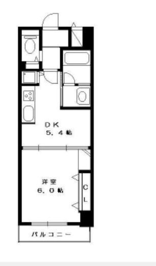 アールケープラザ横浜Ⅴ 5階 間取り図