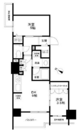 エクセレントシティ横濱大通り公園 7階 間取り図