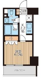 City Lux Tobe 613 間取り図