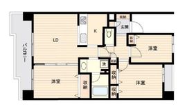ドゥーエ練馬 703 間取り図