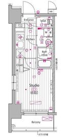 ガーラ・グランディ川崎榎町 7階 間取り図