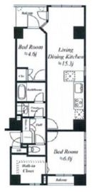 ミュゼ表参道 4階 間取り図