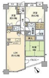 小石川ザ・レジデンスイーストスクエア 3階 間取り図