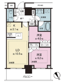 THE TOWER JUJO (ザ・タワー十条) 12階 間取り図