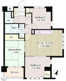 桃李邦 201 間取り図
