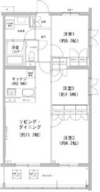 ヒューリックコート雪が谷 113 間取り図