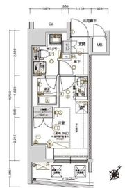 クレストタップ川崎Ⅱ 6階 間取り図