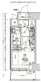 クレストタップ川崎Ⅱ 3階 間取り図