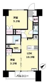 プライム川崎 3階 間取り図