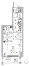 ヴァースクレイシア入谷 13階 間取り図