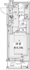 レガリス清澄白河ブロッサム 2階 間取り図