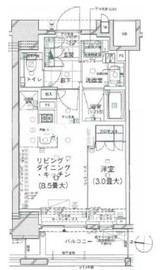 ブランズ文京本郷一丁目 9階 間取り図