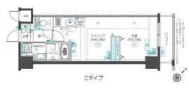 フェニックス新横濱クアトロ 9階 間取り図