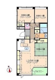 目白御留山シティハウス 2階 間取り図