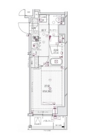 レガリス清澄白河ブロッサム 5階 間取り図