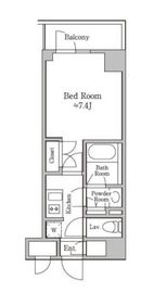 レジディア板橋 410 間取り図