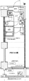 アイル川崎ステーションプラザ 703 間取り図
