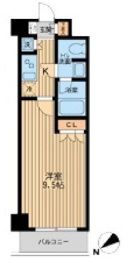 プライムアーバン西荻窪Ⅱ 101 間取り図