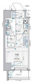GENOVIA西横浜 3階 間取り図