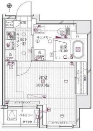 レガリス清澄白河ブロッサム 2階 間取り図