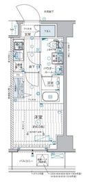 GENOVIA西横浜 7階 間取り図