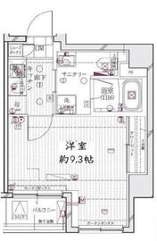 レガリス清澄白河ブロッサム 5階 間取り図