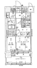 グラサージュ横濱リヴィエール 3階 間取り図