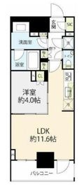 オープンレジデンシア日本橋横山町 2階 間取り図