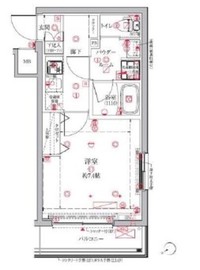 クレイシア三鷹 3階 間取り図