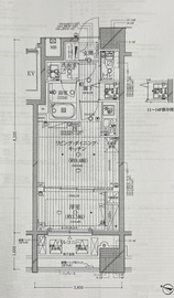 シティインデックス新宿若松町 6階 間取り図