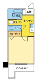 ミオカステーロ横濱南アビターレ 2階 間取り図