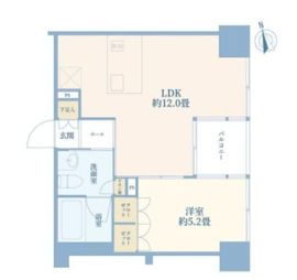 レグノ・プレミア高輪 9階 間取り図