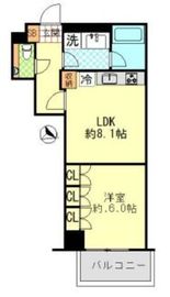 アトラス四谷レジデンス 7階 間取り図