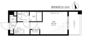 グランド・ガーラ代々木参宮橋 1階 間取り図