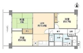 ファミリータウン東陽 1階 間取り図