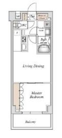 TAK PLAZAⅡ 202 間取り図