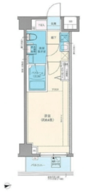 ロアール元住吉 2階 間取り図
