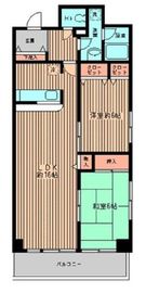 センターステージ 801 間取り図