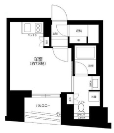リビオレゾン千代田岩本町ルジェンテ 14階 間取り図